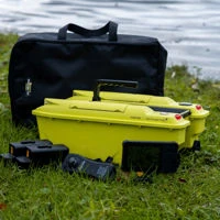 Ridge Monkey Hunter 750 Echo Bait Boat Hi-Vis